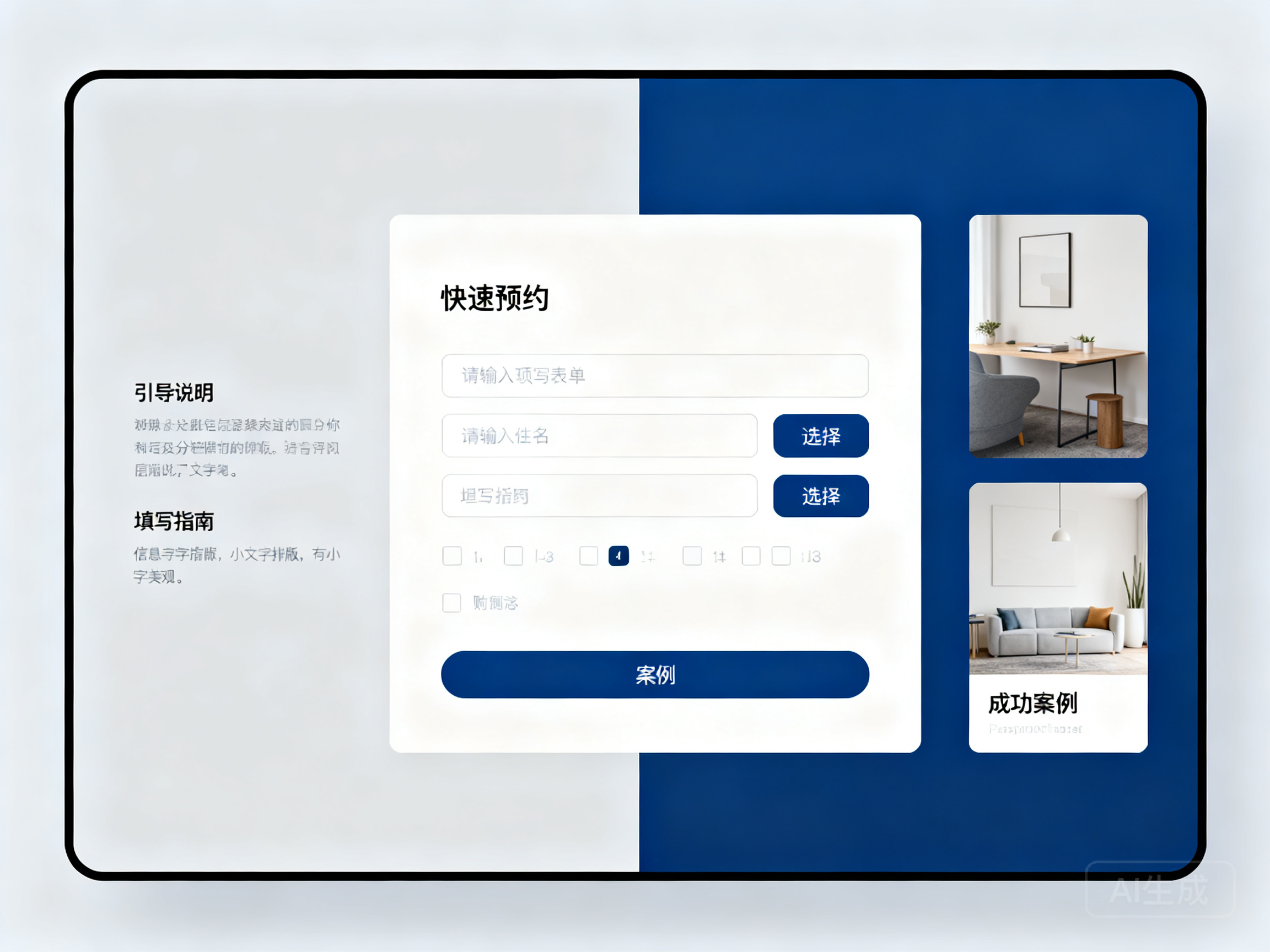 提升预约表单转化率的实用页面设计技巧