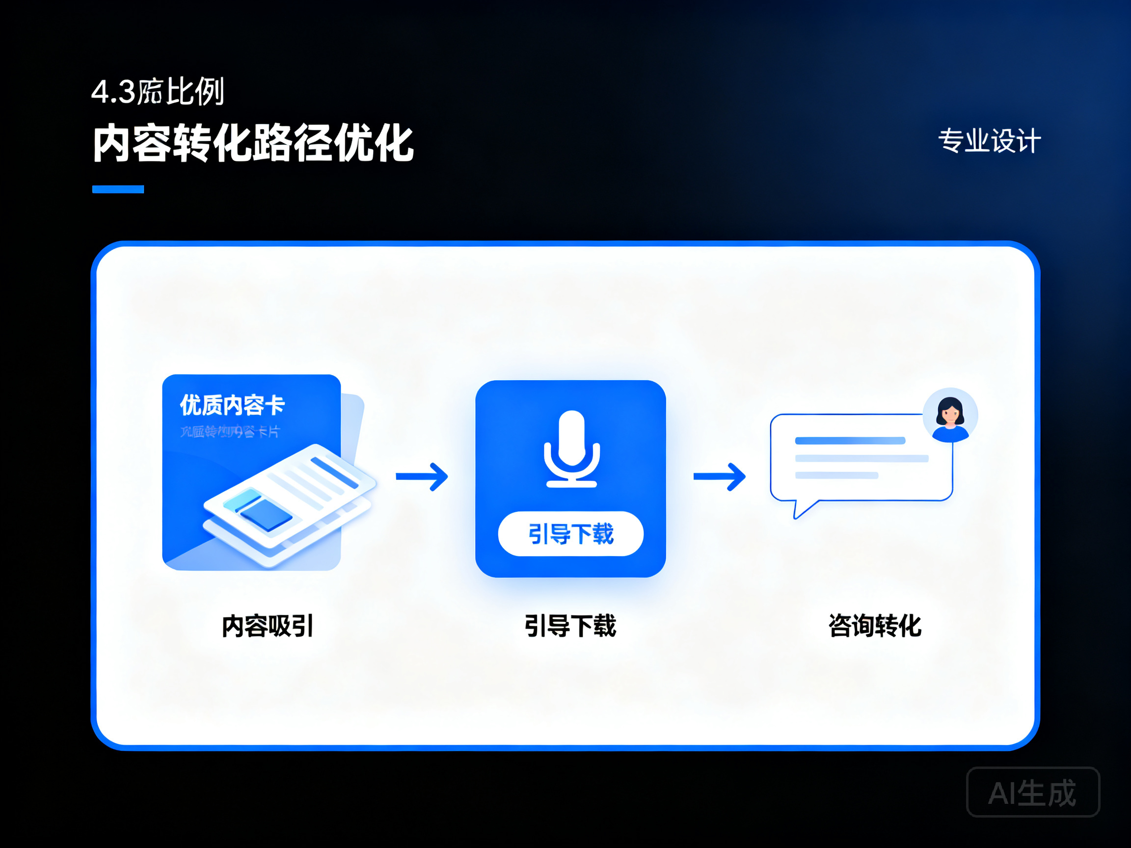 优化内容转化路径 提升下载页客户咨询量