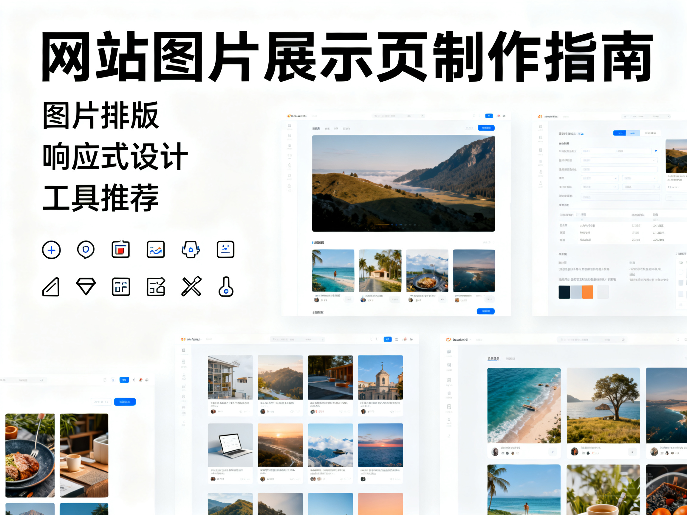 轻松搭建实用网站图片展示页面 完整制作技巧全解析