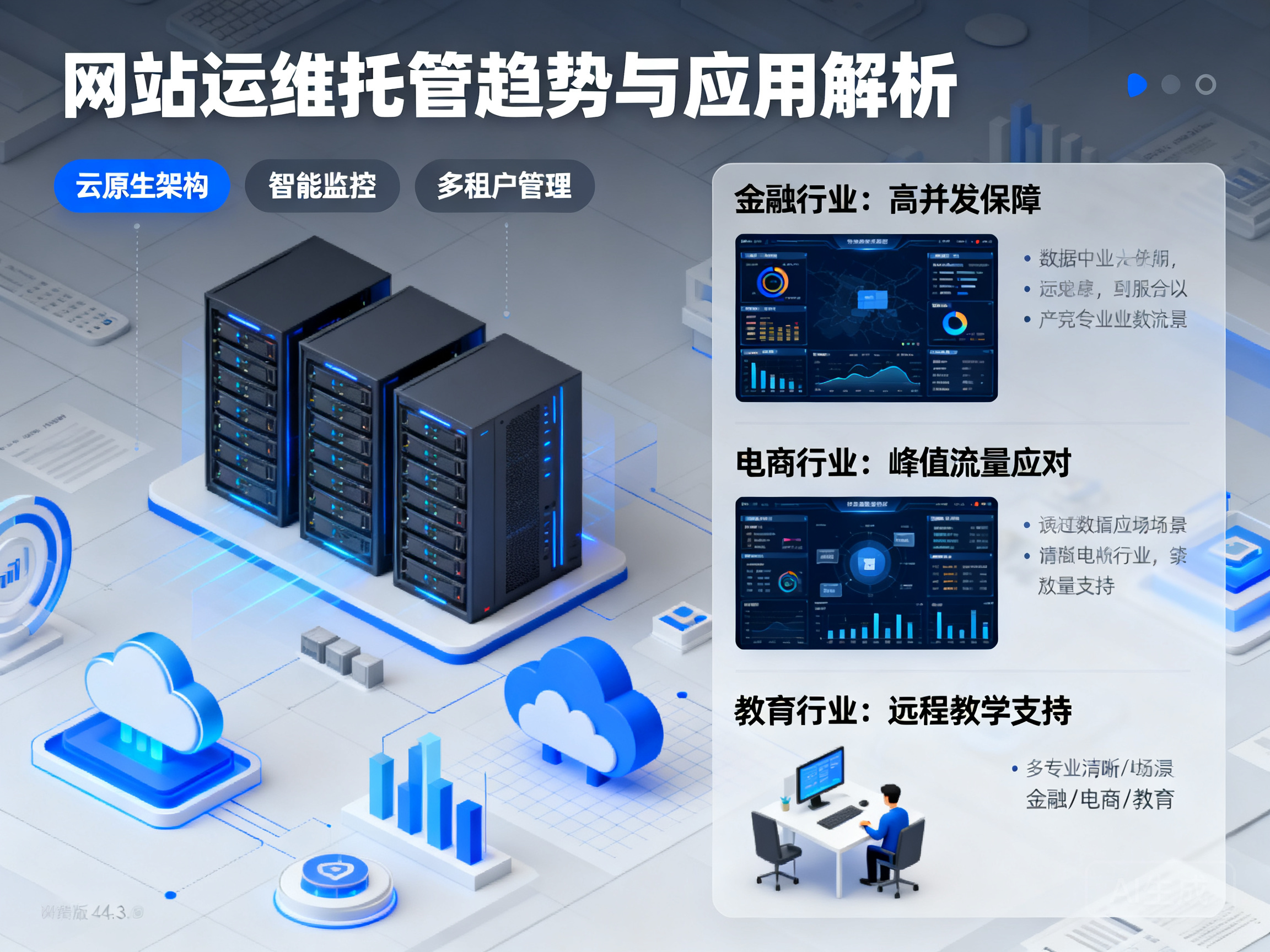 网站运维托管领域的最新发展趋势与行业应用场景解析