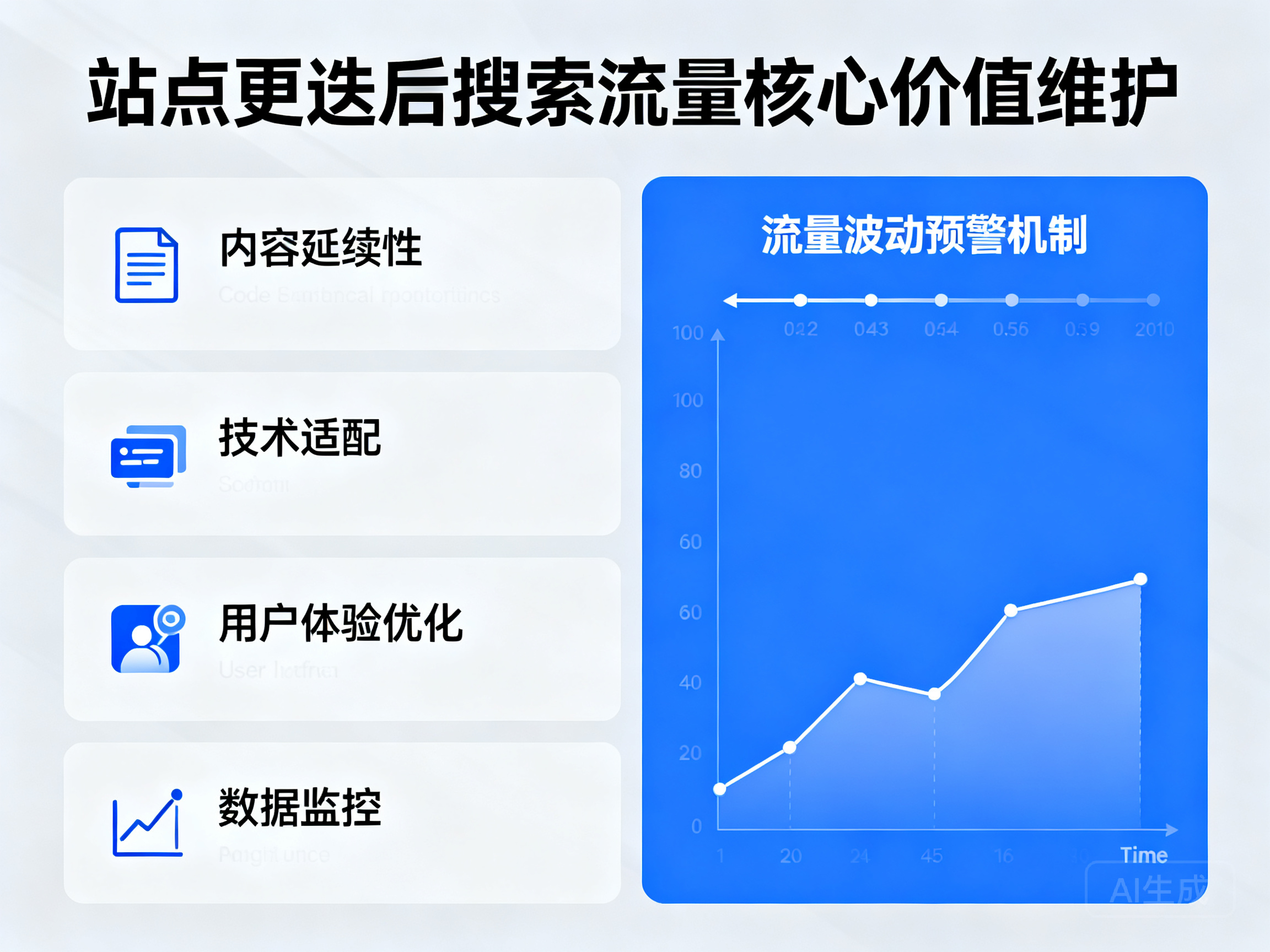 站点更迭后如何稳住搜索流量核心价值