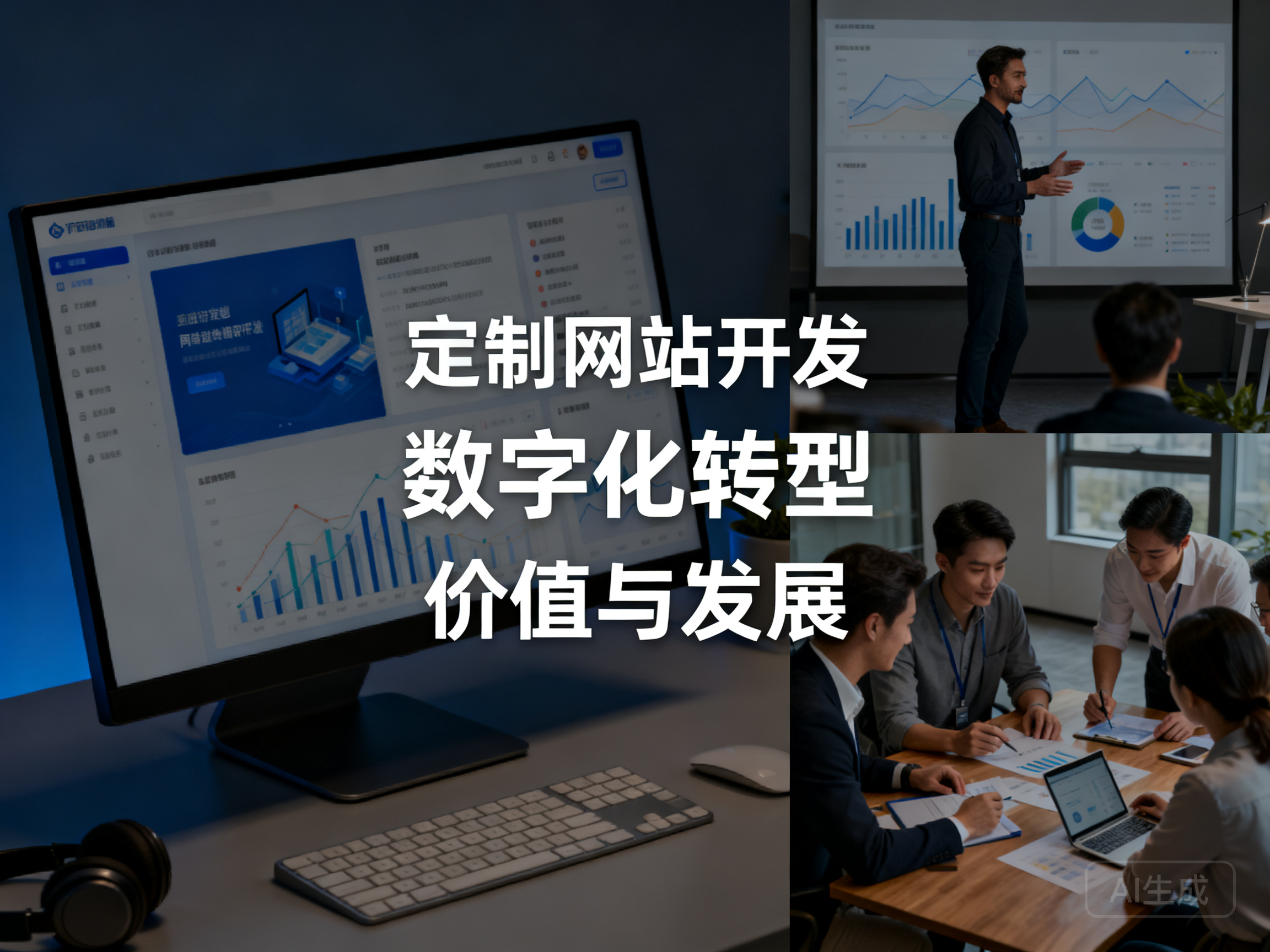 企业数字化转型中定制网站开发的价值与发展方向探析