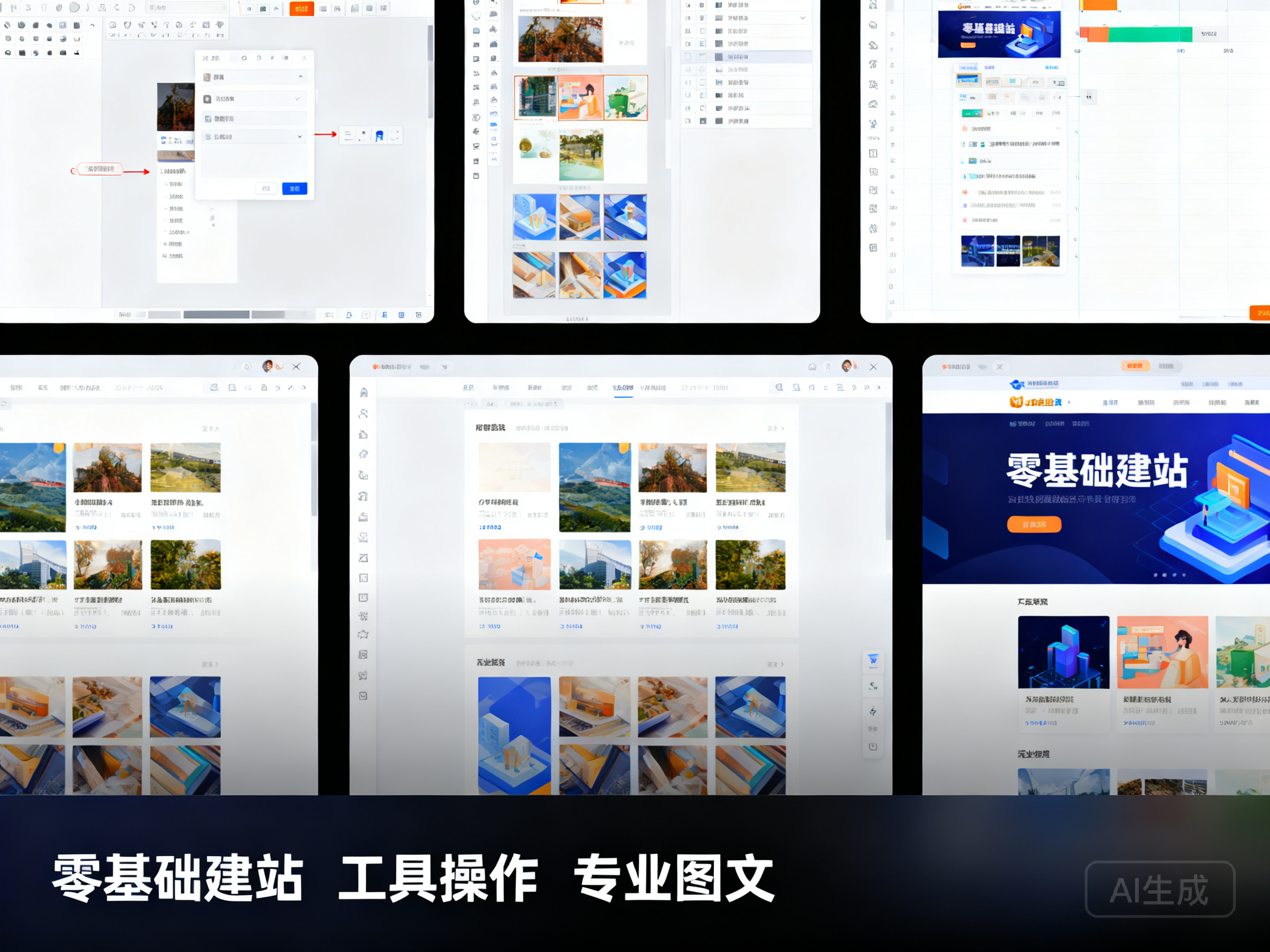 零基础也能上手 用工具轻松制作专业建站图文内容
