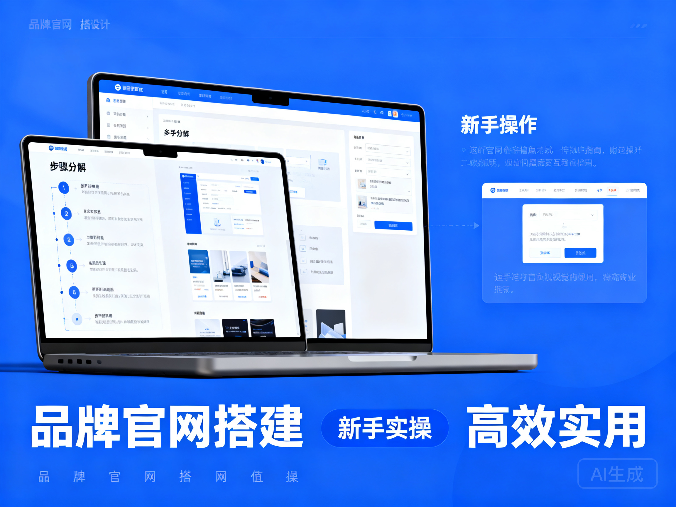 从零搭建高效实用的品牌官网 新手也能快速掌握实操技巧