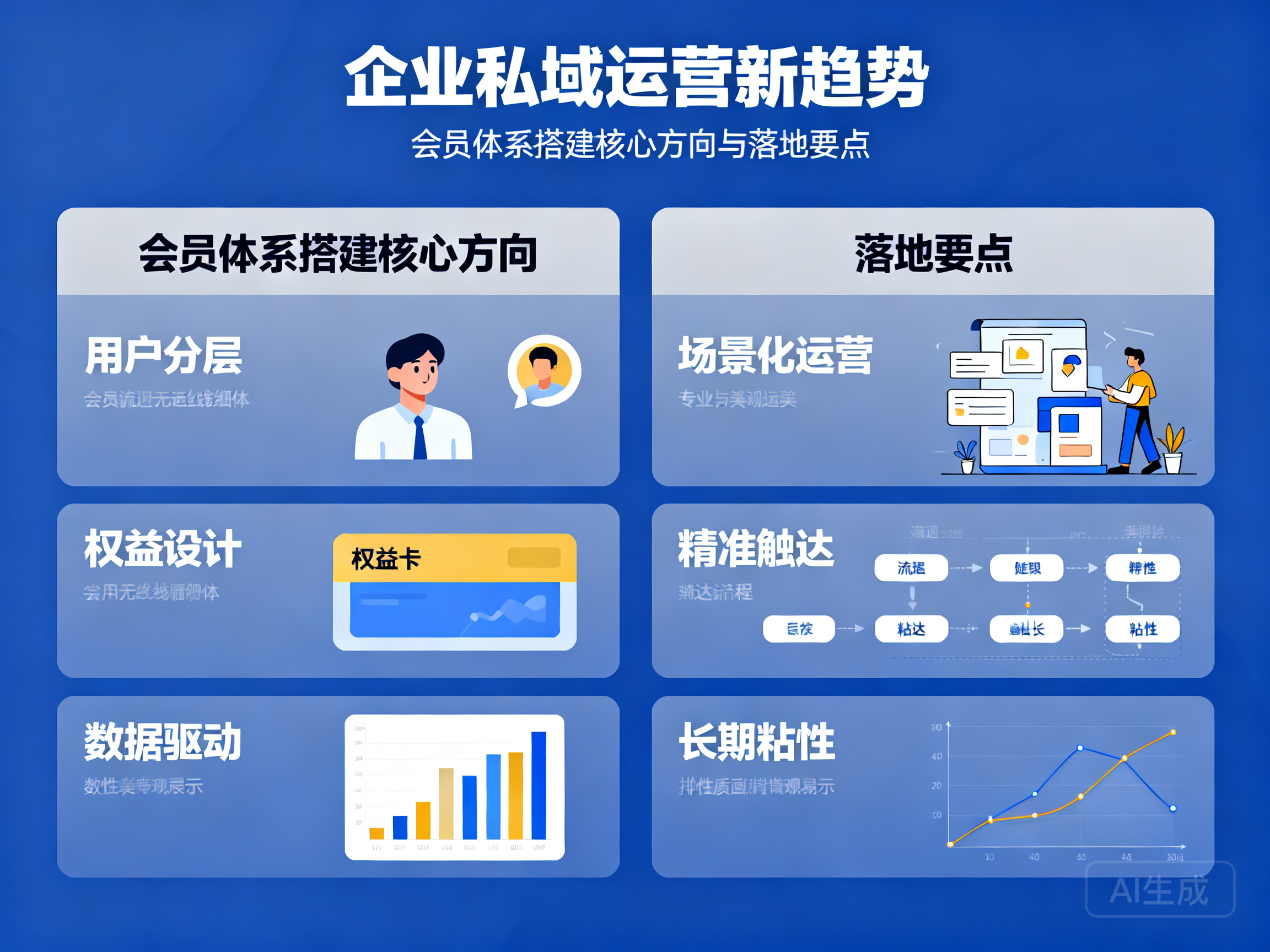 企业私域运营新趋势:会员体系搭建的核心方向与落地要点