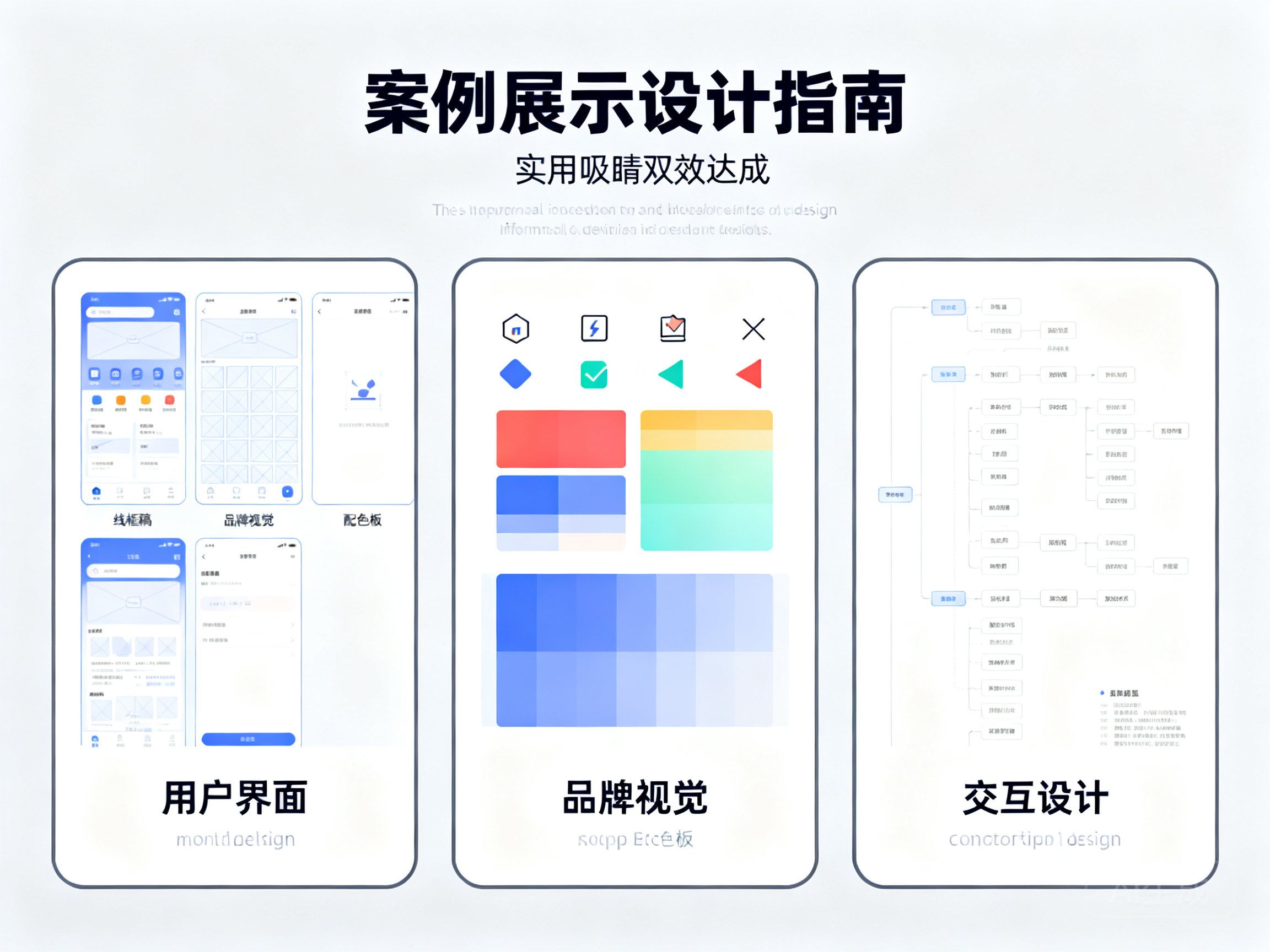 设计行业知识科普：如何打造实用且吸睛的案例展示页面