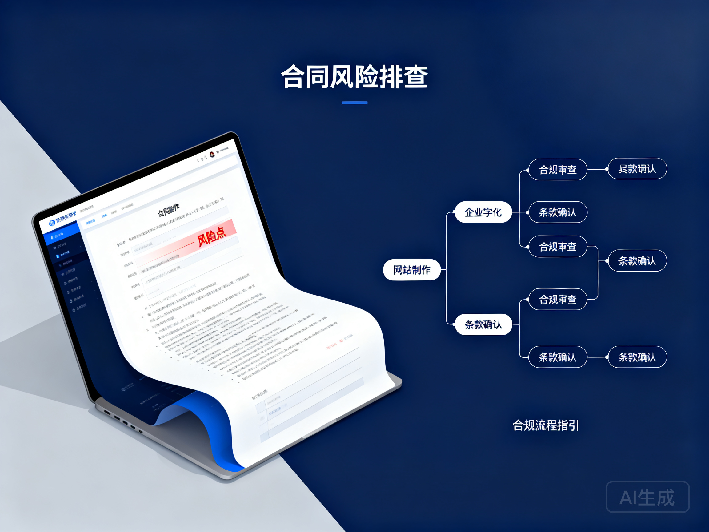 规避网站制作合同暗藏的各类隐患，守护企业数字化项目的合规进程