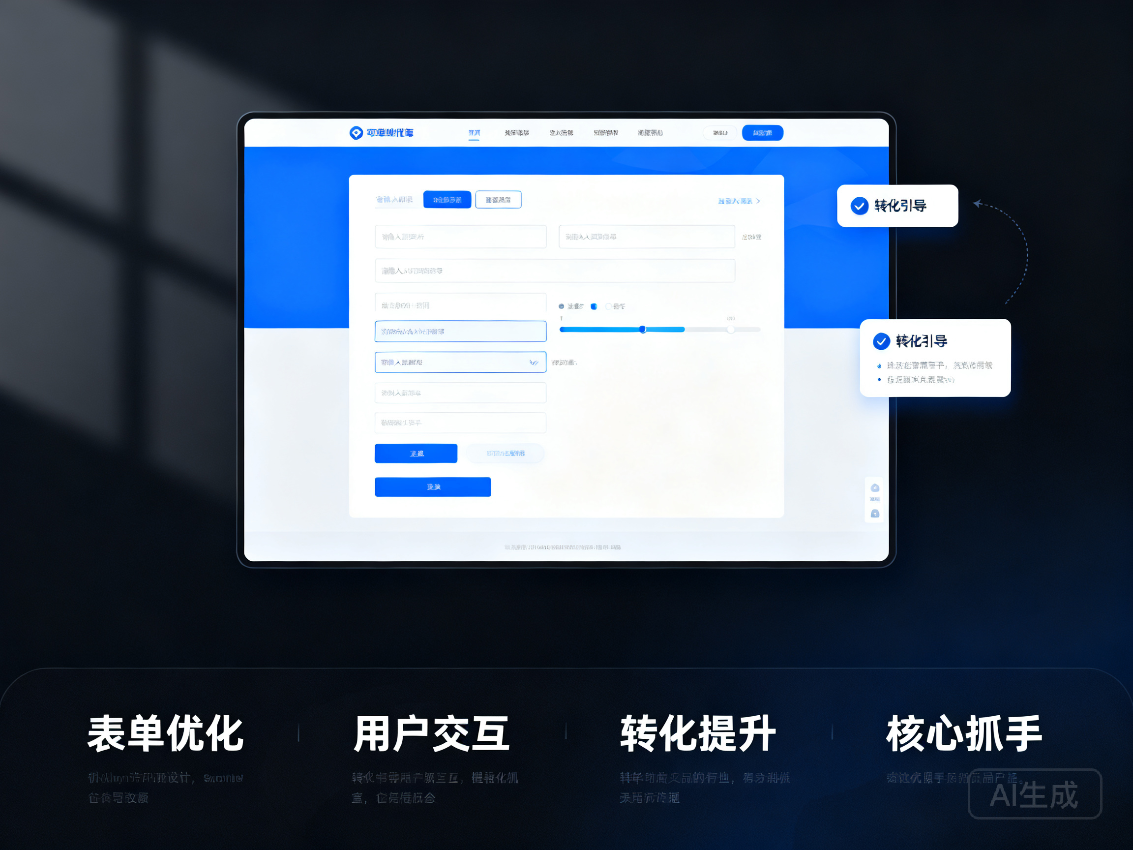 网站表单优化如何成为提升用户交互与转化的核心抓手