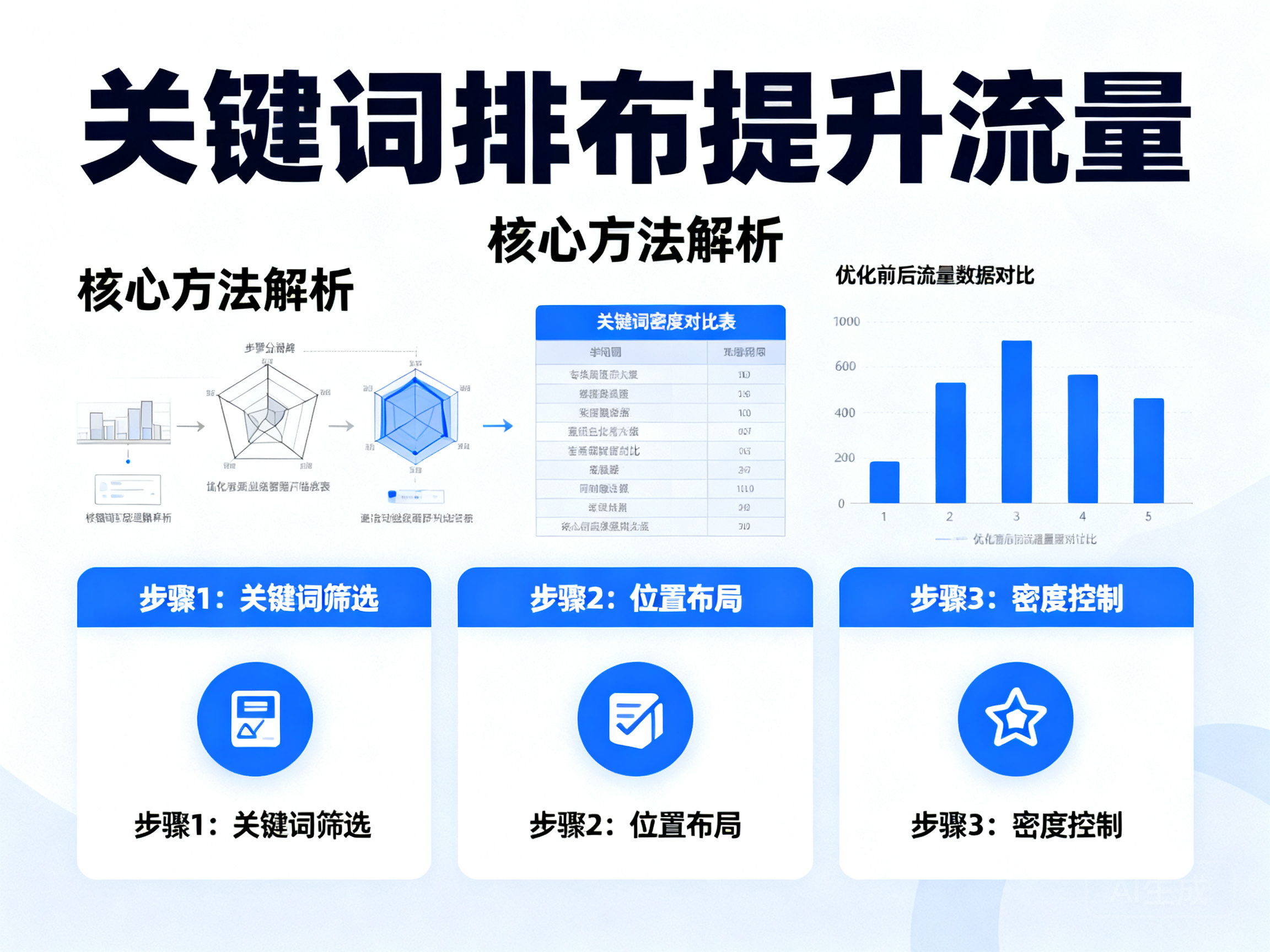 网站流量提升核心：掌握关键词合理排布的实用方法