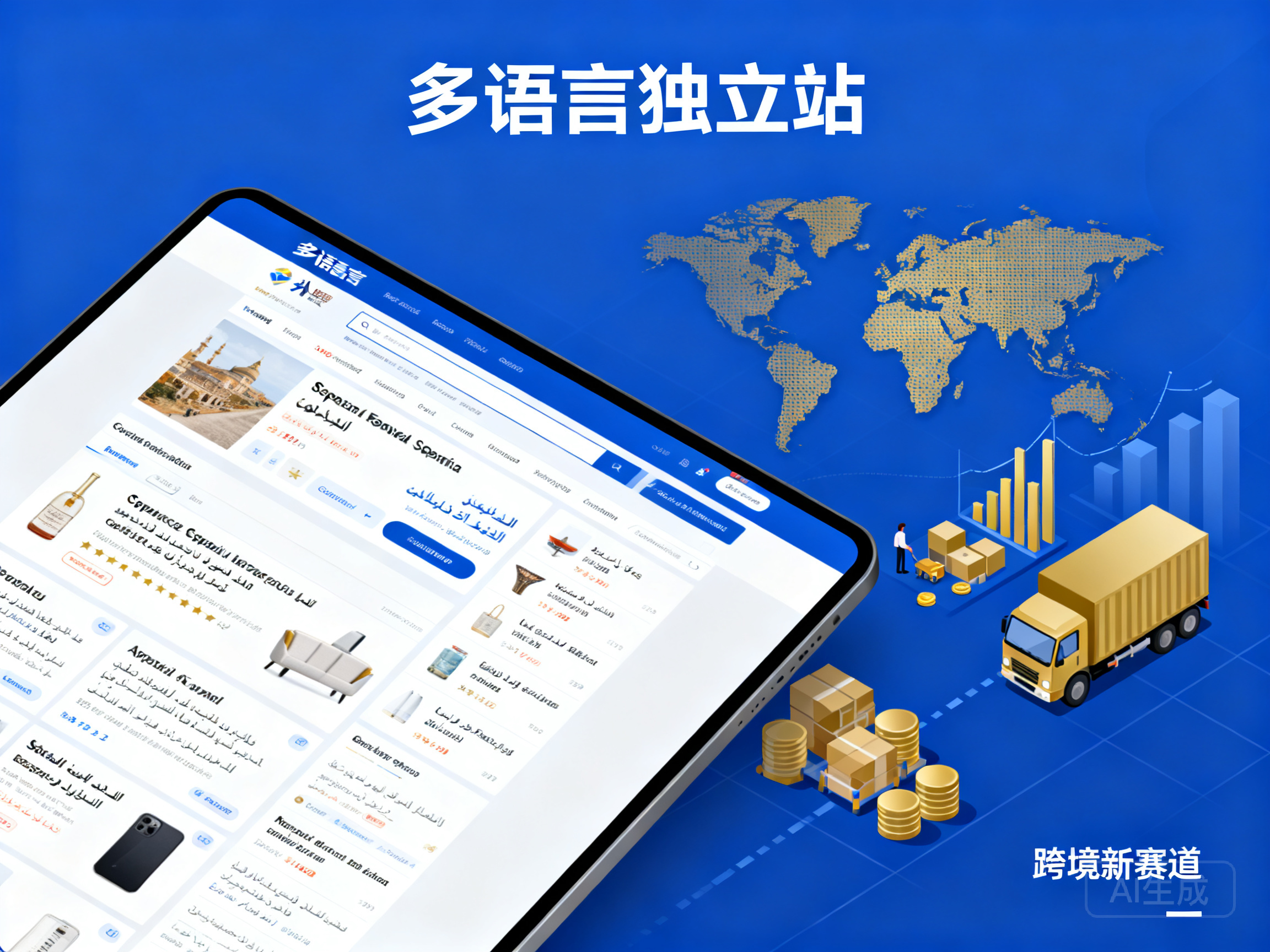 多语言外贸独立站如何助力跨境贸易拓展新赛道