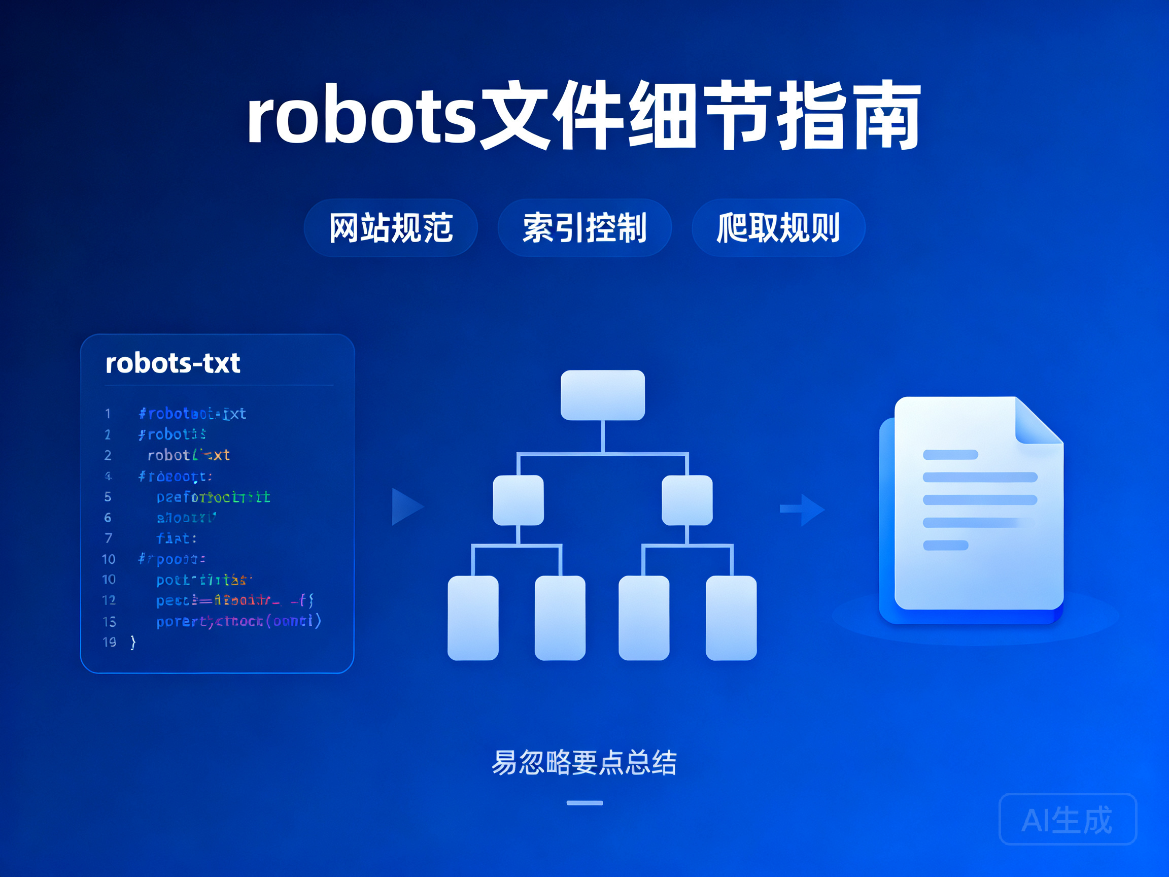 让网站更规范运转 聊聊那些容易忽略的robots文件细节