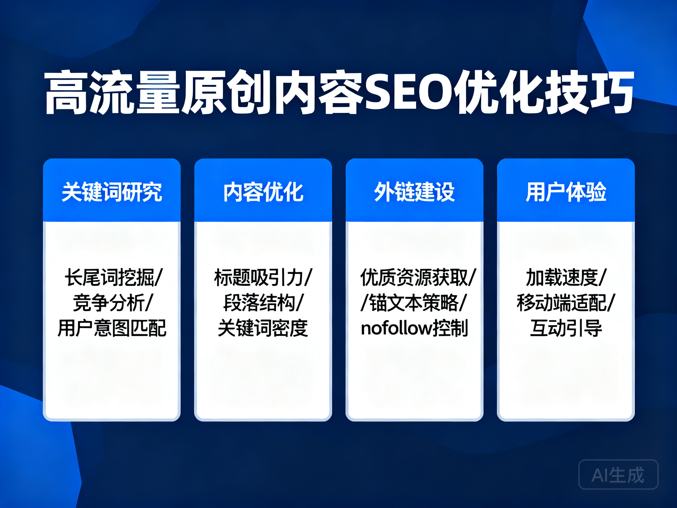 打造高流量原创内容的实用SEO优化技巧