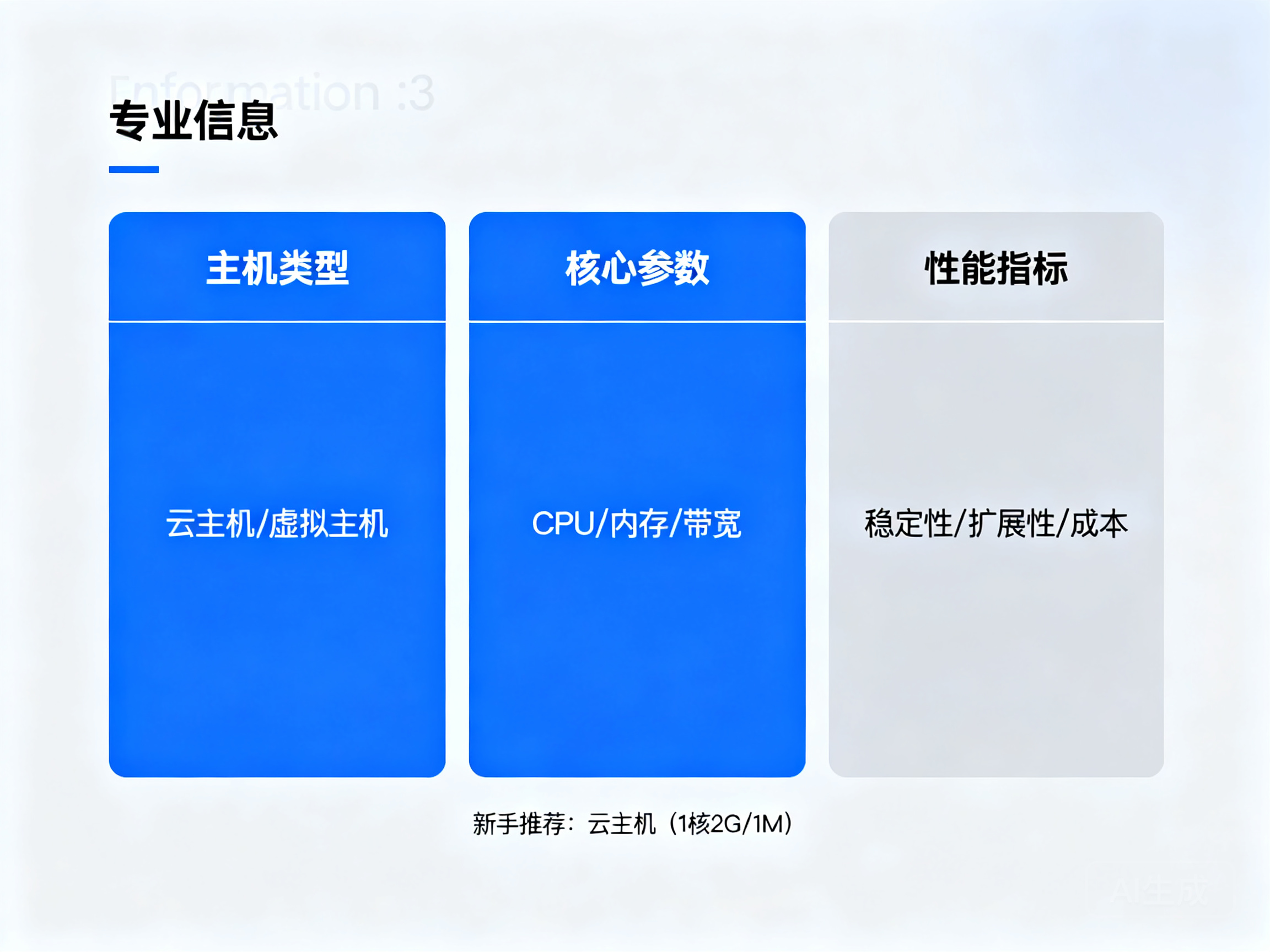 新手搭建网站时该如何挑选合适的主机配置