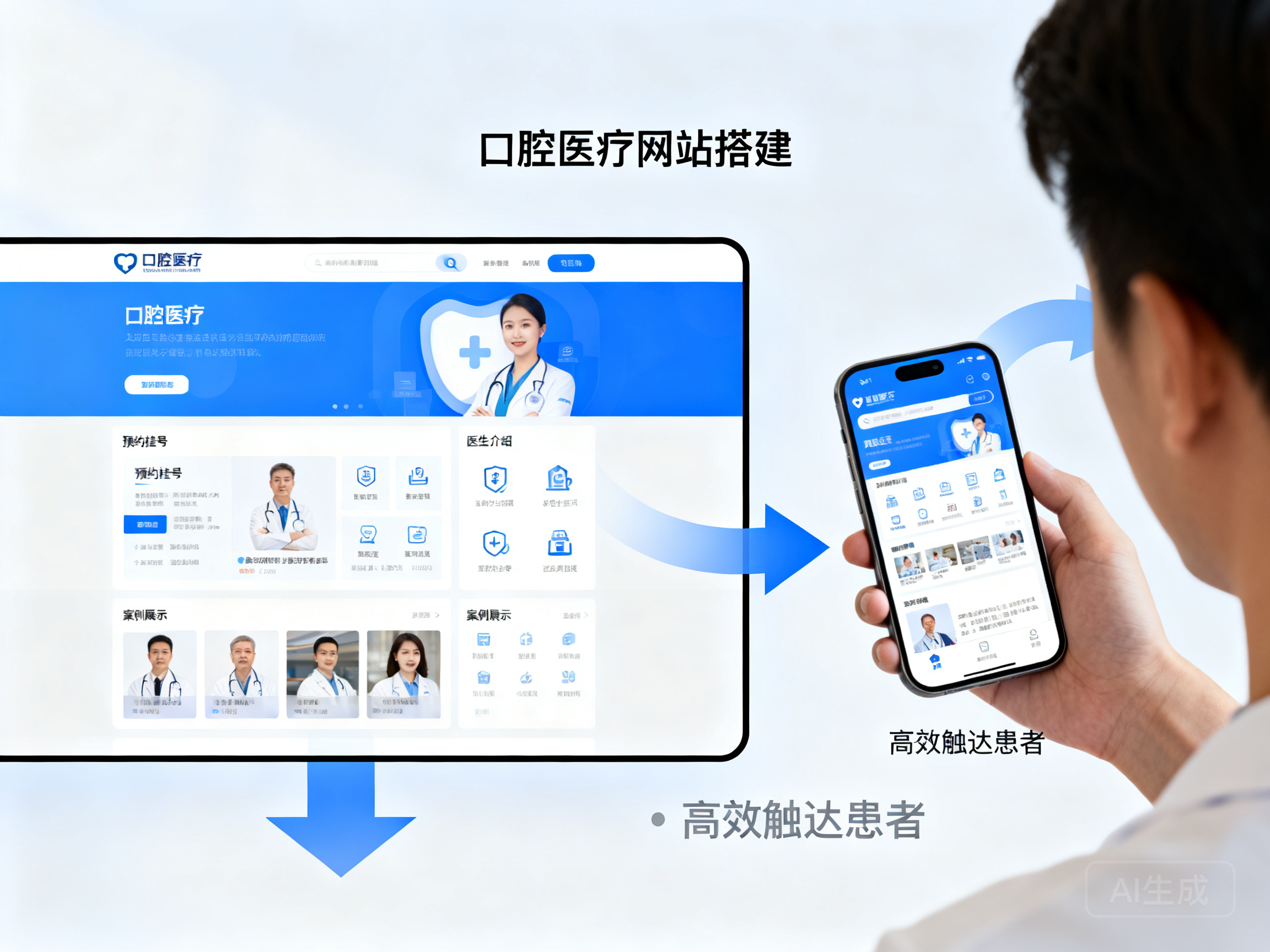 如何通过专业网站搭建助力口腔医疗品牌高效触达患者