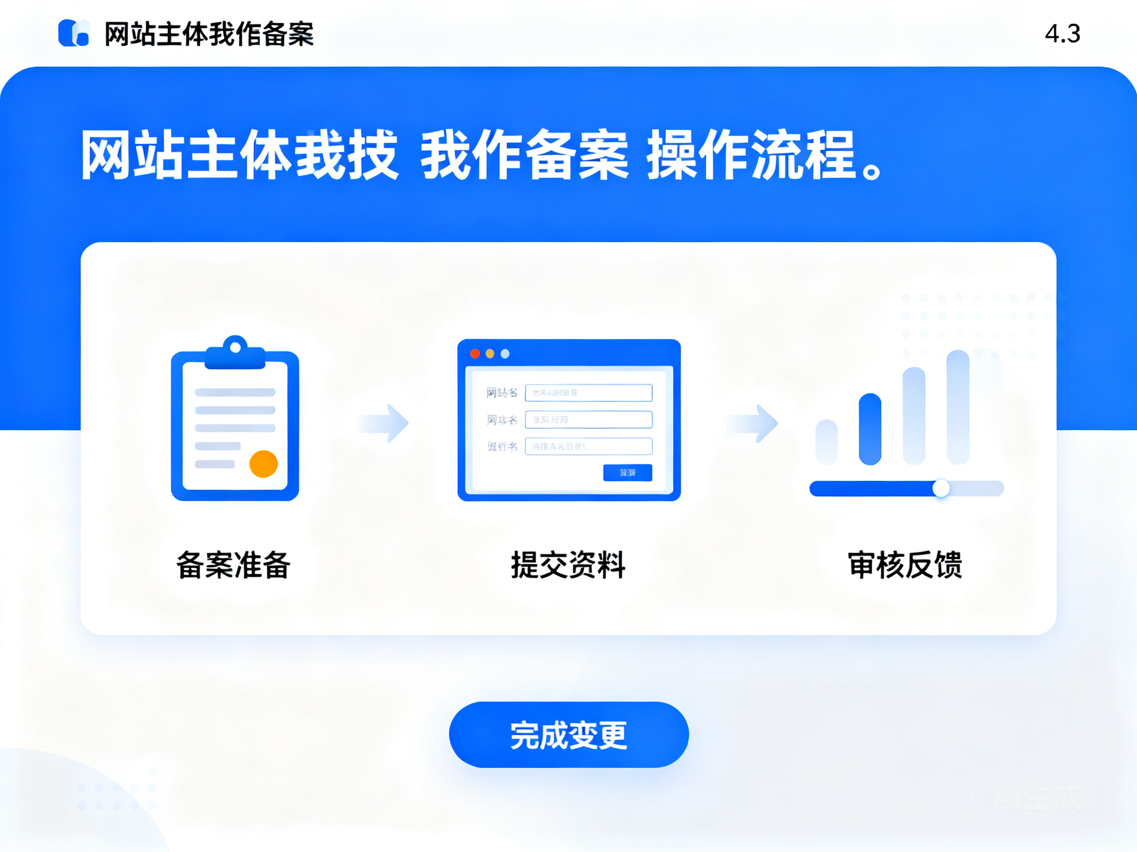 网站主体变更备案 新手轻松掌握操作全流程