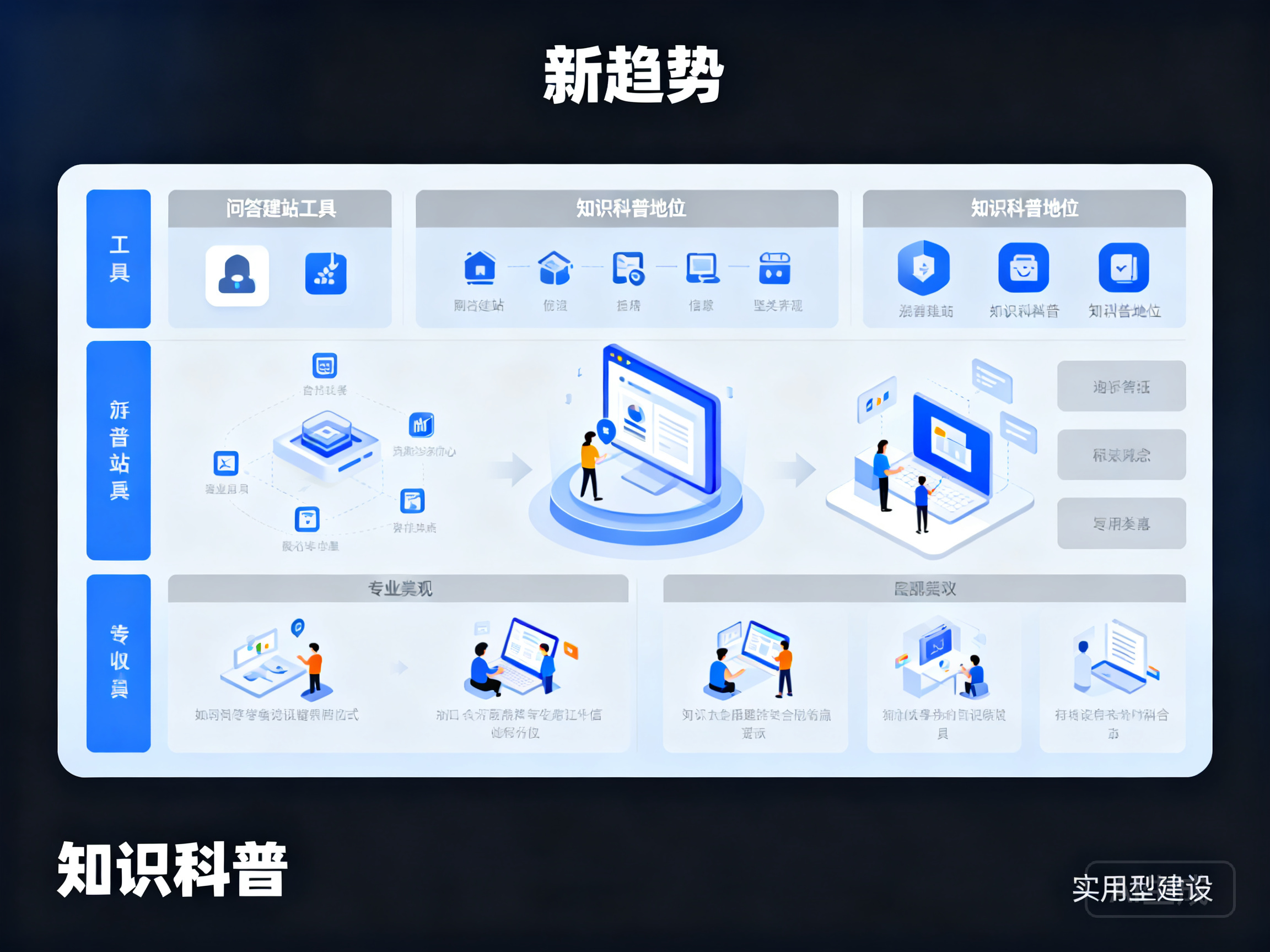 问答建站工具的新走向 助力打造实用型知识科普阵地